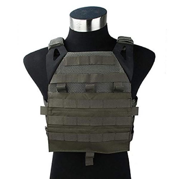 BGJ Airsoft Tactical Vest 1 TMC Tactical Vest Jump Plate Carrier JPC 2.0 Maritime Ver Ranger Green MOLLE Body Armor Molle Vest Hunting Airsoft Tactical Gear