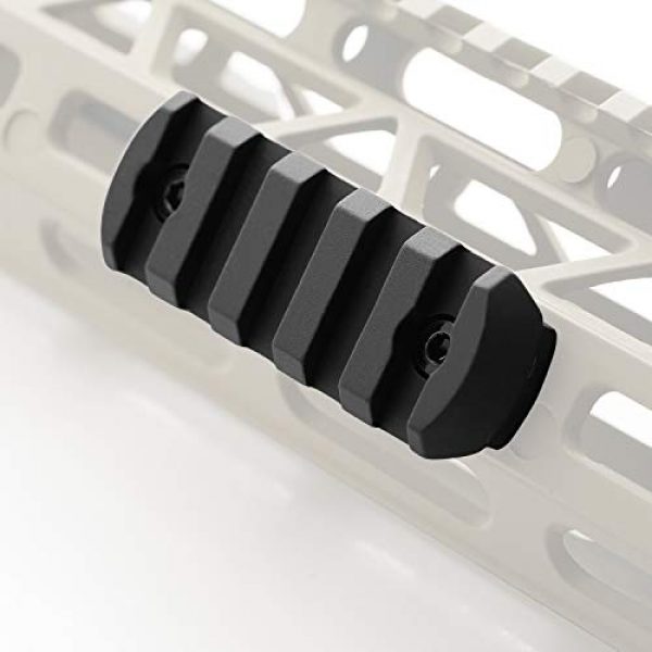 WENXUAN Picatinny Rail Sections 6 WENXUAN 5-Slot Aluminum Picatinny Rail Sections for mlock Handguards mlock Picatinny Rail