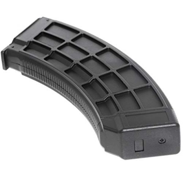 Generic Airsoft Gun Magazine 3 Airsoft Spare Parts CYMA 3pcs 200rd Polymer Mid-Cap Magazine for CYMA APS D-Boys ICS JG G&P Tokyo Marui AKM/AK Series AEG Black