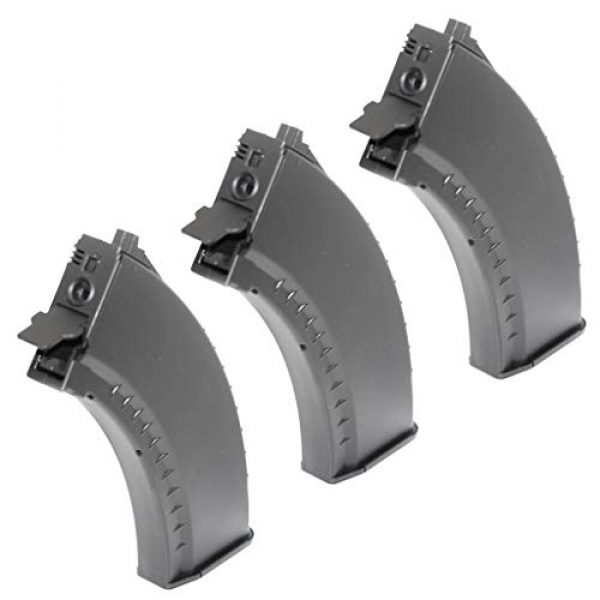 Generica Airsoft Gun Magazine 1 Airsoft Spare Parts CYMA 3pcs 550rd Hi-Cap Magazine for CYMA Tokyo Marui Jing Gong JG Classic Army ICS AK Series AEG Black
