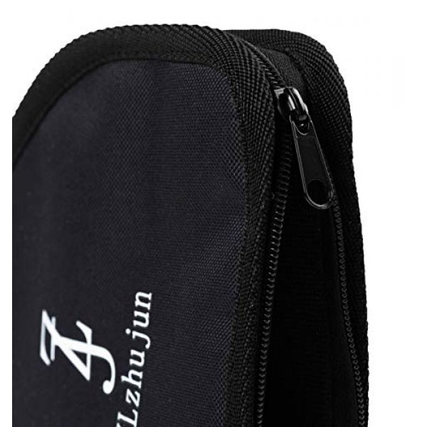 XLzhujun Pistol Case 3 Soft Pistol Cases Handgun Case for Shooting Training Range Sports and Pistol Storage 10.10x6.69x1in