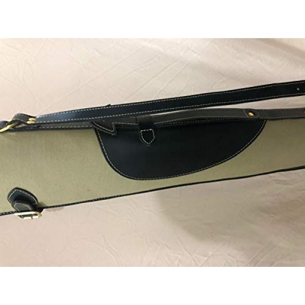 Equinez Tools Rifle Case 4 Equinez Tools RAXINE Leather Hunting Shot Gun CASE