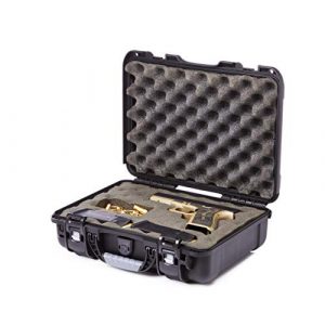 Levy's Outdoor Pistol Case 1 Levy's Outdoor Universal Waterproof and Dustproof Single Pistol Hard Case; Adjustable Foam Interior (GU-1309-03-UNV-GUN)