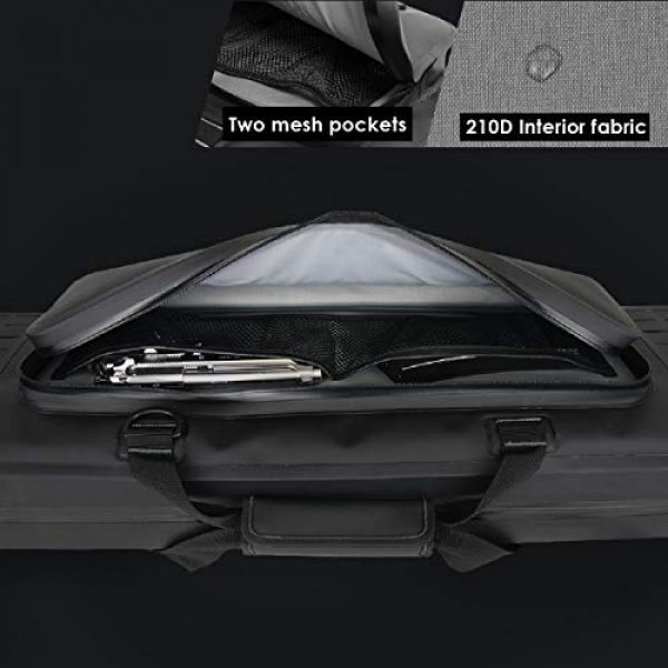 FEAR GEAR Rifle Case 6 FEAR GEAR American Classic Sniping Tactical Double Long Rifle Pistol Airsoft Gun Bag Firearm AR15 Case Gun Cases for Rifles Case Hunting Shotgun Case Waterproof