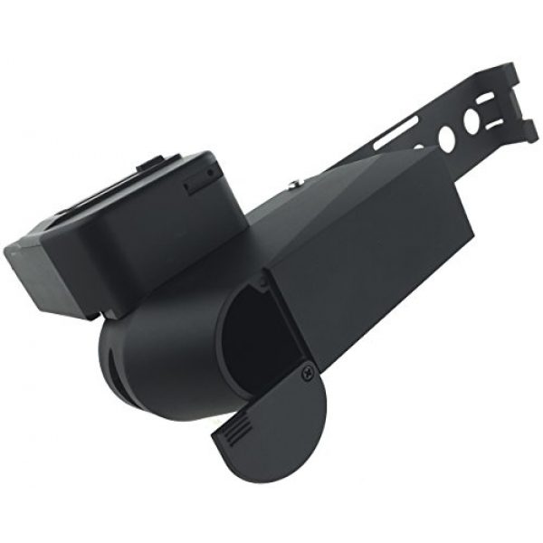 SportPro Airsoft Gun Magazine 6 SportPro CYMA 1500 Round Polymer Drum Magazine for AEG P90 Airsoft - Black