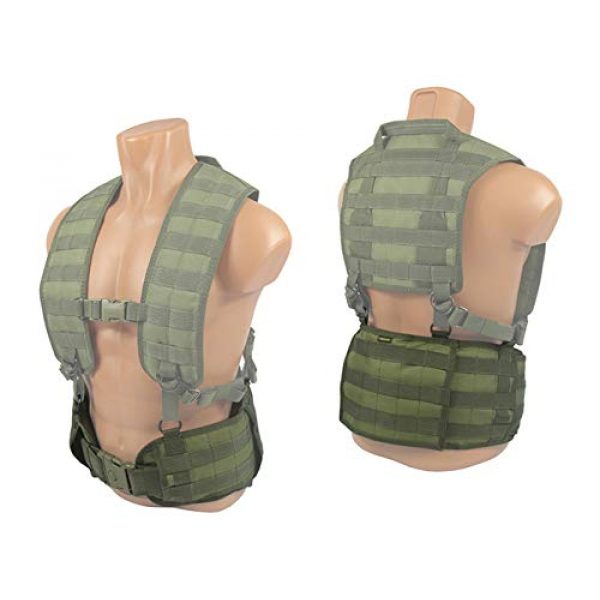 tactic.world Airsoft Tactical Vest 7 MOLLE Modular Tactical Belt molle Vest Chest rig Paintball Airsoft