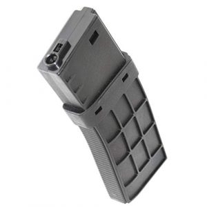 Generic Airsoft Gun Magazine 1 Airsoft Spare Parts CYMA 220rd Waffle Mag Mid-Cap Magazine for APS D-Boys Tokyo Marui ICS Classic Army G&P M4 M16 Series AEG Black