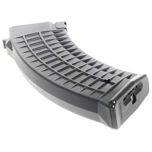 Generica Airsoft Gun Magazine 1 Airsoft Spare Parts 3pcs 500rd Waffle Mag Hi-Cap Magazine for AK-Series AEG Black