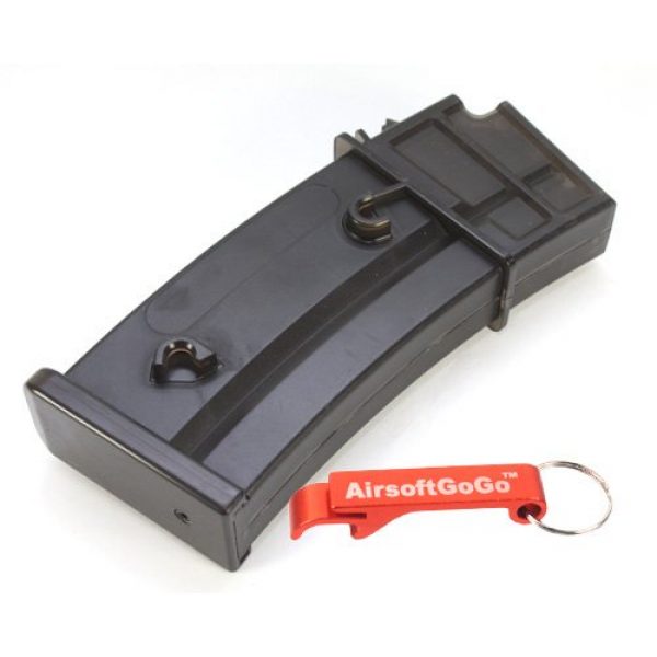 AirsoftGoGo Airsoft Gun Magazine 1 CYMA 130rds Hi-Cap Magazine for G36 Series AEG [for Airsoft Only]