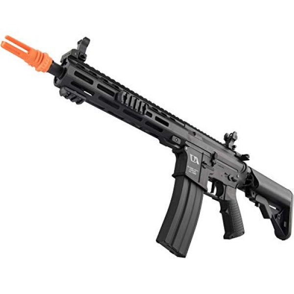Lancer Tactical Airsoft Rifle 6 Lancer Tactical Classic Army Skirmish Series ML10 M4 M-LOK AEG Airsoft Rifle Black 350 FPS