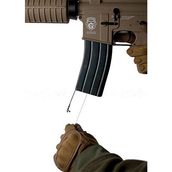 Evike Airsoft Gun Magazine 6 Evike Matrix Full Metal 370 Round Happy Valentine Flashmag for M4 M16 Series Airsoft AEG