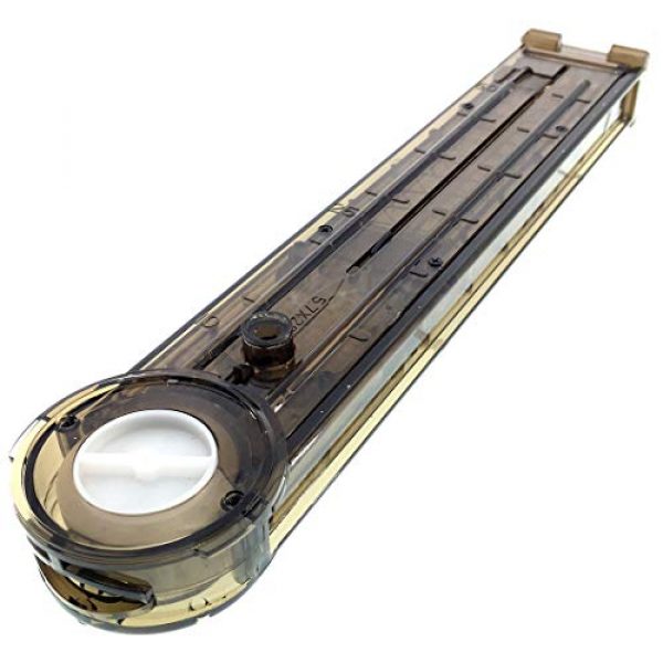 SportPro Airsoft Gun Magazine 3 SportPro Army Force 280 Round Polymer High Capacity Magazine for AEG P90 Airsoft - Transparent