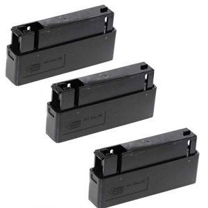 Generica Airsoft Gun Magazine 1 Generica Airsoft Spare Parts 3pcs 25rd Mag Magazine for MB01 MB04 MB05 L96 G21 G22 Bolt Action Sniper Rifle