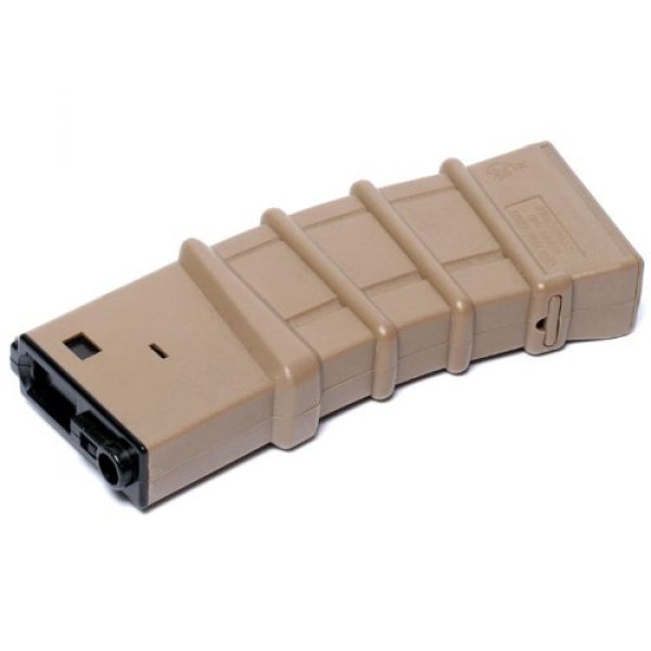 G&G Airsoft Gun Magazine 1 G&G Magazine M16 Hi-Cap Thermold (450 Round)-Tan