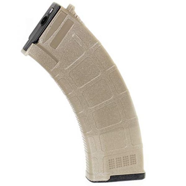 Airsoft Gang Airsoft Gun Magazine 1 Airsoft Parts CYMA 200rd Polymer Mid-Cap Magazine for CYMA APS D-Boys ICS JG G&P Tokyo Marui AK Series AEG Dark Earth Tan