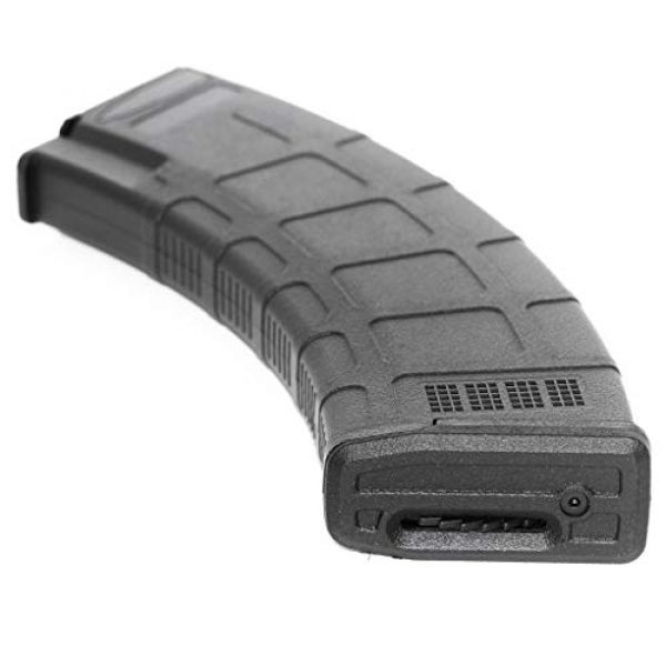 Airsoft Gang Airsoft Gun Magazine 2 Airsoft Parts CYMA 3pcs 600rd Polymer Waffle Hi-Cap Magazine for CYMA APS D-Boys ICS JG G&P Tokyo Marui AK Series AEG Black