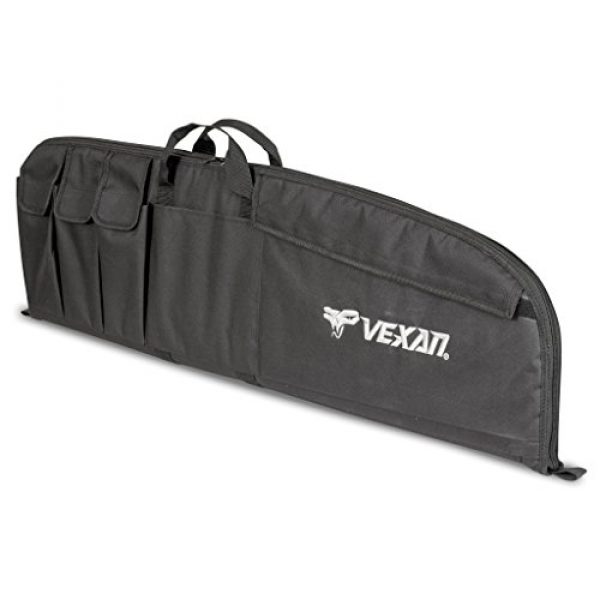 Vexan Rifle Case 1 Vexan 38" Soft Sided Tactical AR Gun Bag Padded Gear Sporting Rifle Carbine