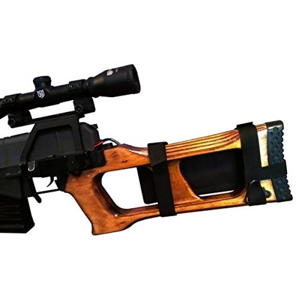 tactic.world Buttstock Battery Pouch 4 tactic.world Battery on The Butt handguard Pouch Case Paintball Airsoft Bag SVD Sniper
