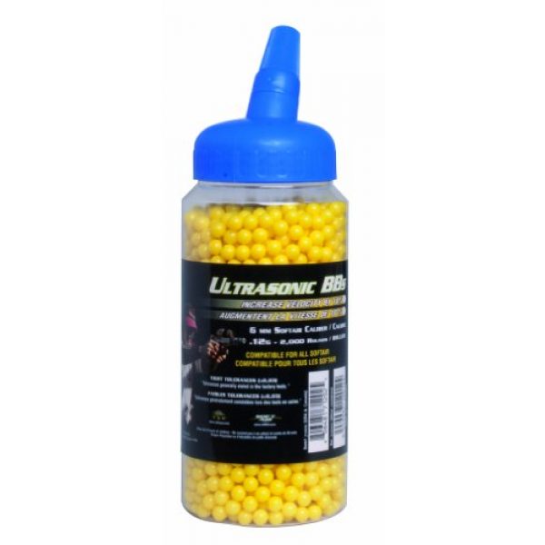 Soft Air Airsoft BB 1 Cybergun billes 0.12gr jaune biberon verseur de 2000