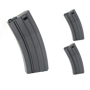 Airsoft Shopping Mall Airsoft Gun Magazine 1 Airsoft Shooting Gear CYMA 3pcs 190rd Mid-Cap Mag Magazine For M-Series Black