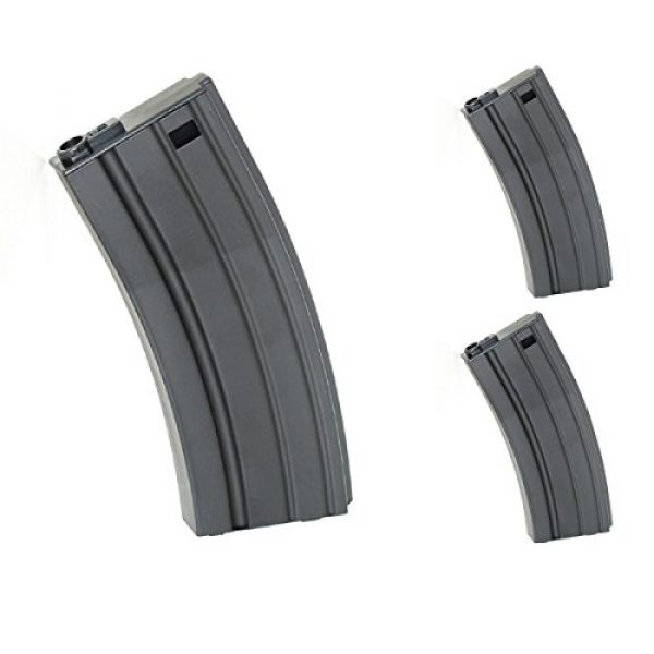 Airsoft Shopping Mall Airsoft Gun Magazine 1 Airsoft Shooting Gear CYMA 3pcs 190rd Mid-Cap Mag Magazine For M-Series Black
