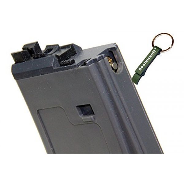 WE Airsoft Gun Magazine 2 WE 30rds Open Bolt Airsoft Gas Magazine For PDW Series GBB Gary -Mobile Ring Included