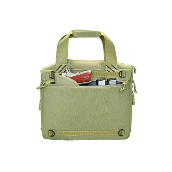 G. Outdoor Products Pistol Case 2 G. Outdoor Products GPS GPS-T1615COT Tactical Cooler with Handgun Storage in Tan, One Size