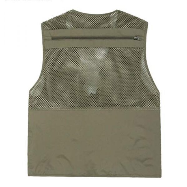 DAFREW Airsoft Tactical Vest 2 DAFREW Men's Vest Summer Fashion Breathable Sleeveless Shirt Quick-Drying Jacket Outdoor Leisure Multi-Function Vest (Color : Black, Size : XL)