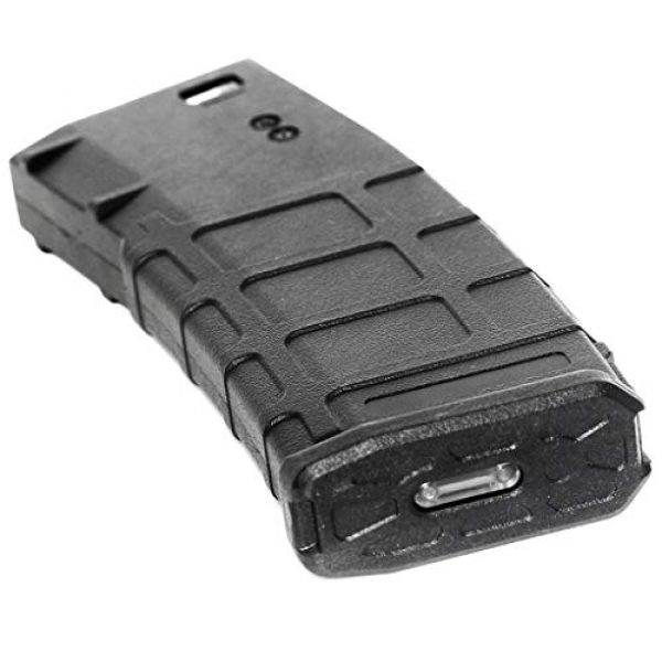 Airsoft Gang Airsoft Gun Magazine 2 Airsoft Parts CYMA 3pcs 160rd Polymer Waffle Mag Mid-Cap Magazine for CYMA, E&C, APS, D-Boys, ICS, Classic Army, G&P, Tokyo Marui M4 M16 Series AEG Black