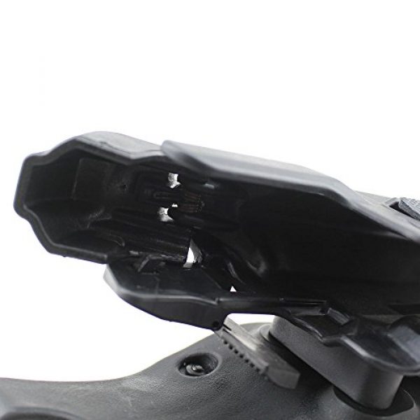 PG Airsoft Gun Holster 5 PG Tactical Holster Military Concealment Level 3 Right Hand Waist Belt Gun Pistol Holster for Gk 17 19