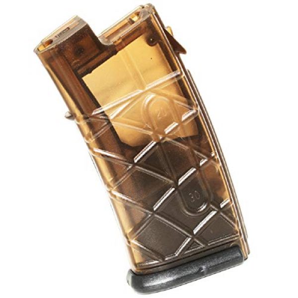 Airsoft Shopping Mall Airsoft Gun Magazine 1 Airsoft Shooting Gear APS 300rd Hi-Cap Magazine for APS JG Classic Army Tokyo Marui AUG AEG Brown/Black