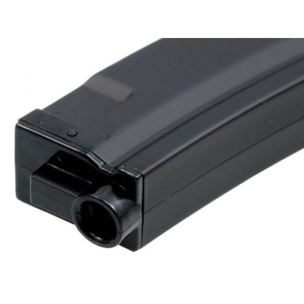 Airgunplace Airsoft Gun Magazine 4 Airgunplace Universal Toy MP5 LowCap Airsoft Magazine (50 BBS) for Airsoft AEGs