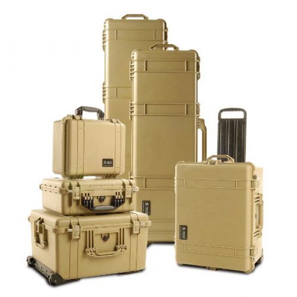 Pelican Rifle Case 3 Pelican 1700 Rifle Case With Foam (Desert Tan)
