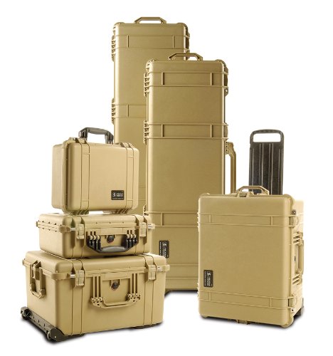 Pelican Rifle Case 3 Pelican 1700 Rifle Case With Foam (Desert Tan)