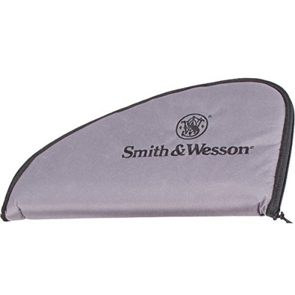 Smith & Wesson Pistol Case 1 M&P by Smith & Wesson Defender Handgun Case Single Padded Pistol Bag for Hunting Shooting Range Sports Storage and Transport