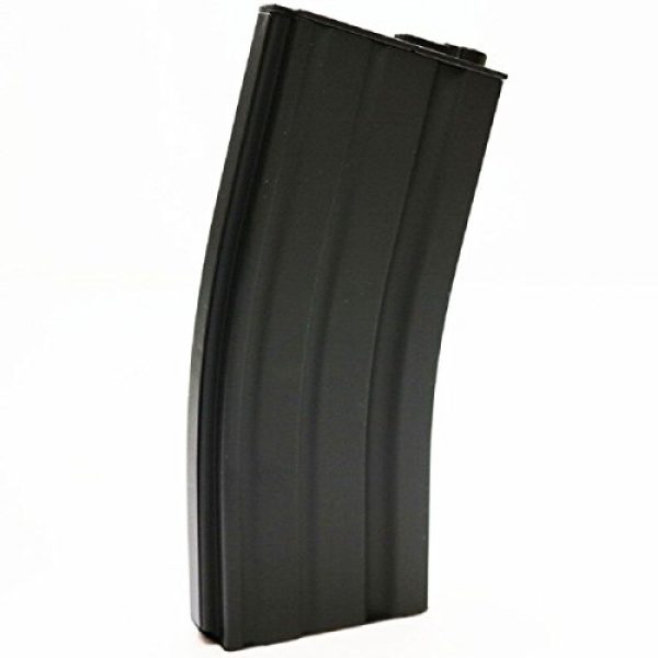 Airsoft Shopping Mall Airsoft Gun Magazine 1 Airsoft Shooting Gear E&C 70rd Mid-Cap Magazine for M-Series AEG Black