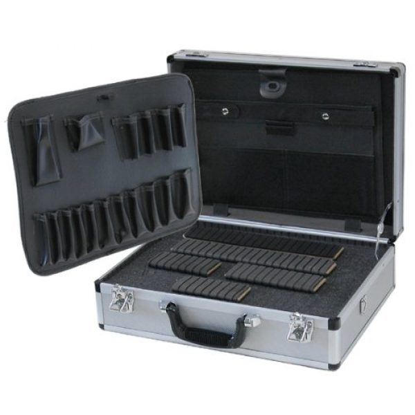 T.Z. Case International Pistol Case 2 T.Z. Case International 2Nd Amendment 4-8 Pistol Promo Case, Silver, 18-Inch