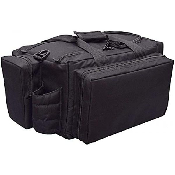 3S Tactical Pistol Case 6 Range Bag Gun Ammo Bag Large Tactical Pistol Duffle Handgun Carrying Case Shooting Bag 24"x17"x10"