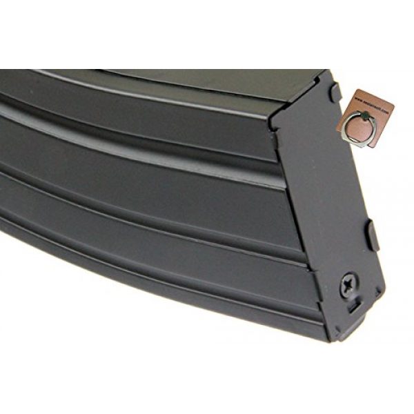 CYMA Airsoft Gun Magazine 3 CYMA 140rds Mid-Cap Magazine for Marui Standard M4 Airsoft AEG X 3pcs -Mobile Ring Included