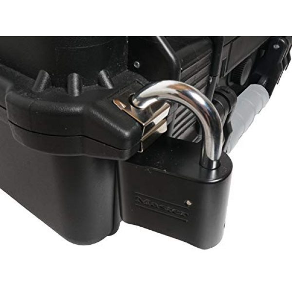 Case Club Pistol Case 6 Case Club 4 Pistol and 16 Magazine Pre-Cut Heavy Duty Waterproof Case with Included Silica Gel Canister to Help Prevent Gun Rust (Upgraded Gen-2)