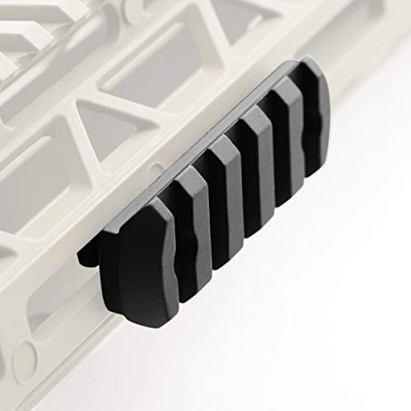 WENXUAN Picatinny Rail Sections 7 WENXUAN 5-Slot Aluminum Picatinny Rail Sections for mlock Handguards mlock Picatinny Rail