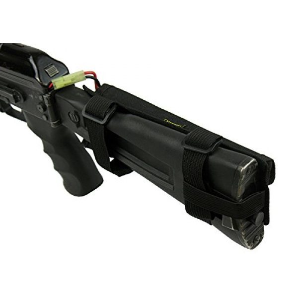 tactic.world Buttstock Battery Pouch 2 tactic.world Battery on The Butt handguard Pouch Case Paintball Airsoft Bag SVD Sniper