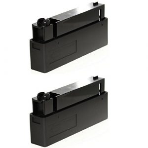 Airsoft Shopping Mall Airsoft Gun Magazine 1 Airsoft Shooting Gear E&C 2pcs 25rd Mag Magazine For L96/EC501 Air Cocking Sniper Rifle