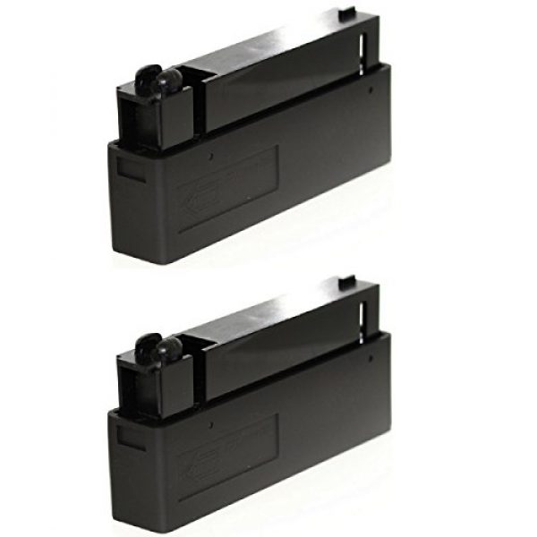 Airsoft Shopping Mall Airsoft Gun Magazine 1 Airsoft Shooting Gear E&C 2pcs 25rd Mag Magazine For L96/EC501 Air Cocking Sniper Rifle