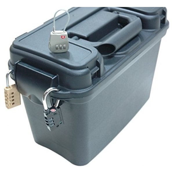 Case Club Pistol Case 3 Case Club 2 Revolver/Pistol Pre-Cut Top Loader Case with Silica Gel to Help Prevent Gun Rust