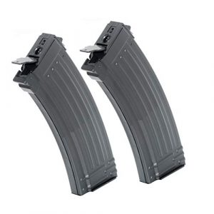 Generica Airsoft Gun Magazine 1 Airsoft Spare Parts CYMA 2pcs 500rd Hi-Cap Mag Magazine for CYMA ICS Tokyo Marui JG AK Series AEG Black