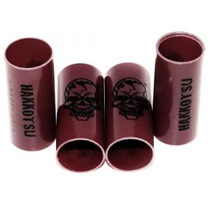 Airsoft Gang Airsoft Gun Magazine 1 Airsoft Parts APS 4pcs CO2 Ejecting Shotgun Shell Replacement Hulls for CAM870 Red