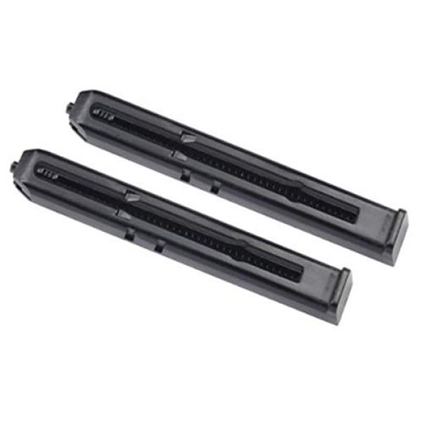 Umarex Air Gun Magazine 1 Umarex .177 Caliber BB Gun Air Pistol Magazine (Pack of 2), 19-Shot Capacity