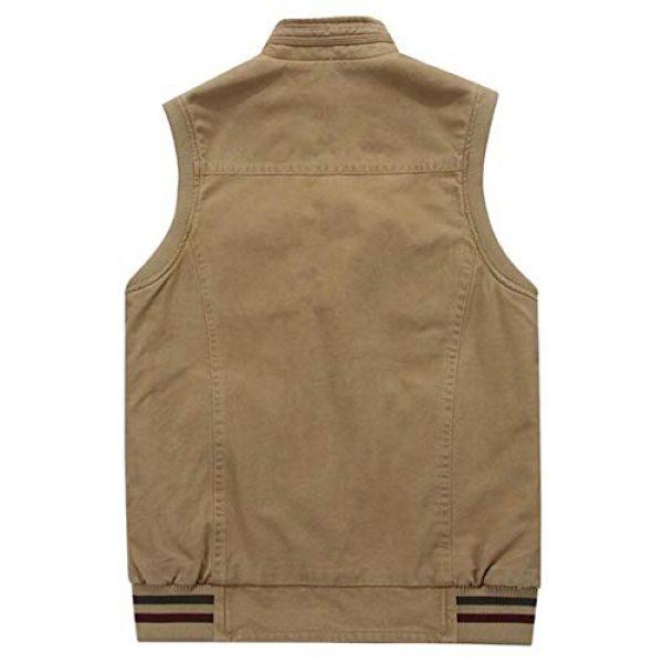 DAFREW Airsoft Tactical Vest 2 DAFREW Vest,Double-Sided wear Sleeveless Jacket Multi-Pocket Fishing Vest Jacket Wearing Vest Casual Jacket (Color : Army Green, Size : XXXL)