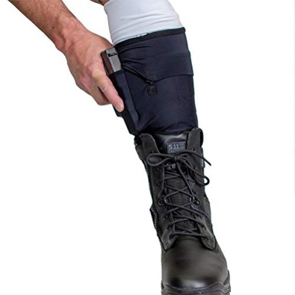 Cheata Airsoft Gun Holster 2 Cheata Tactical Gun Sox Black Leg Holstering System